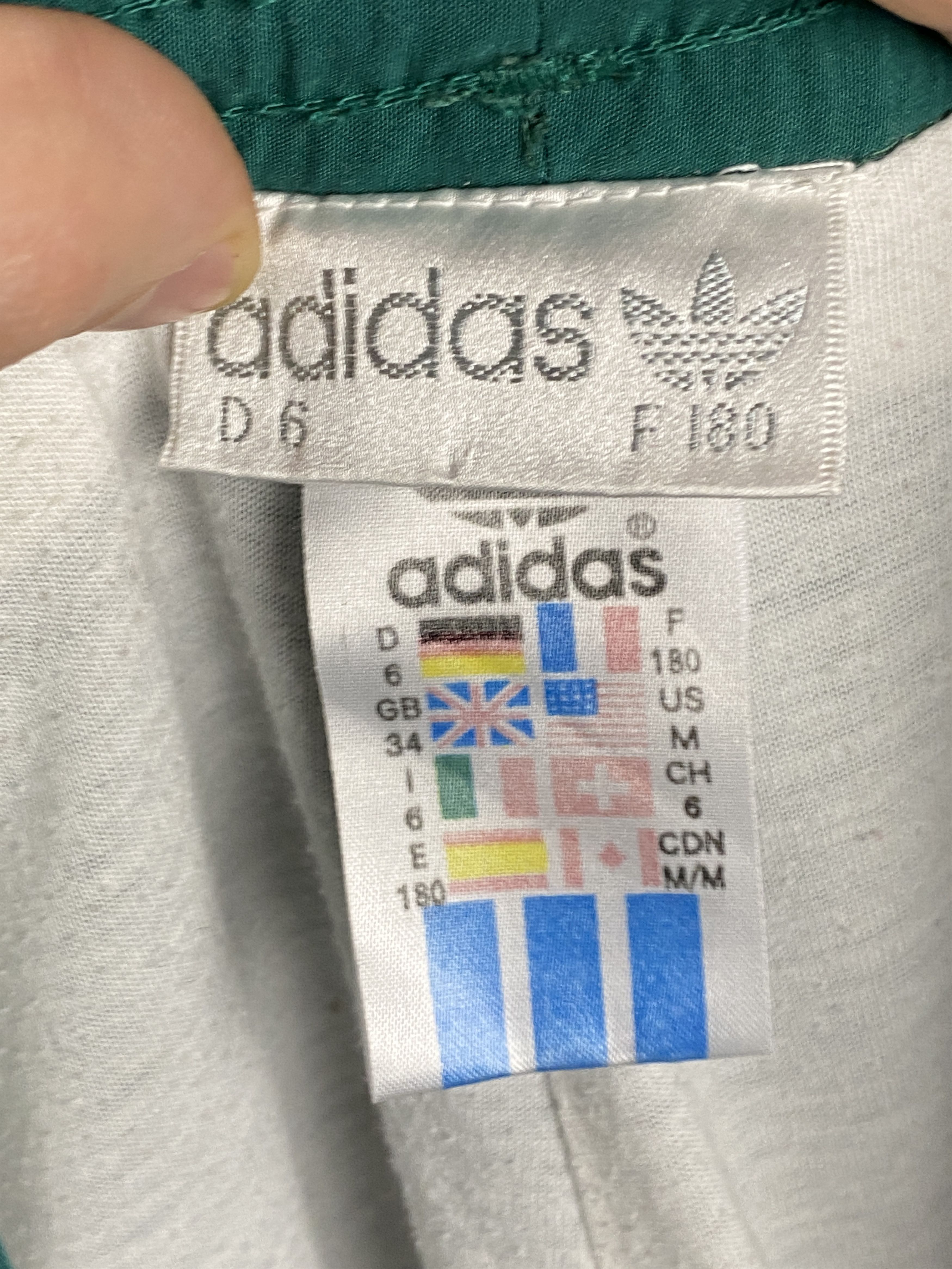 Adidas × Vintage 90s Adidas Vintage Men's Track Pants - M Size US 32 / EU 48 - 6 Thumbnail