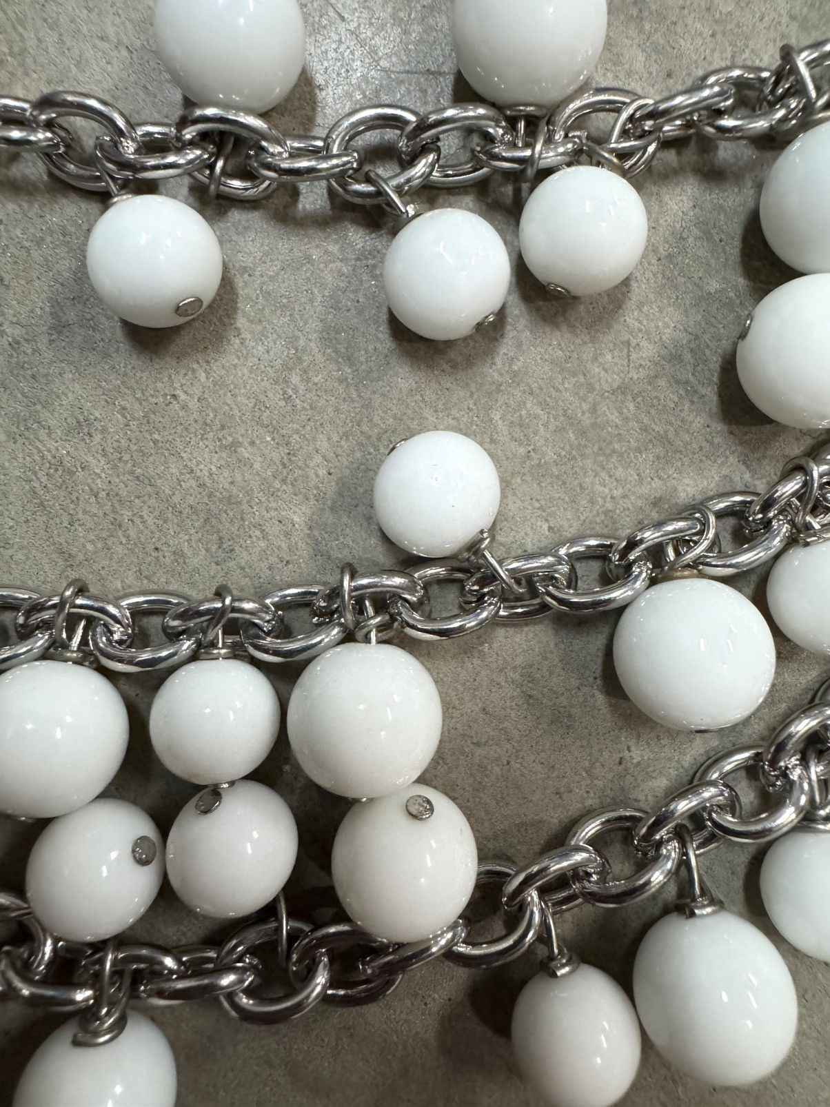 Raf Simons Raf Simons AW17 Pearl Necklace Size ONE SIZE - 3 Thumbnail