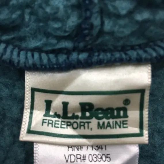 L.L. Bean Vtg L.L BEAN USA Maine Fleece Hoodie Jacket Sweater Parka Size S / US 4 / IT 40 - 8 Thumbnail