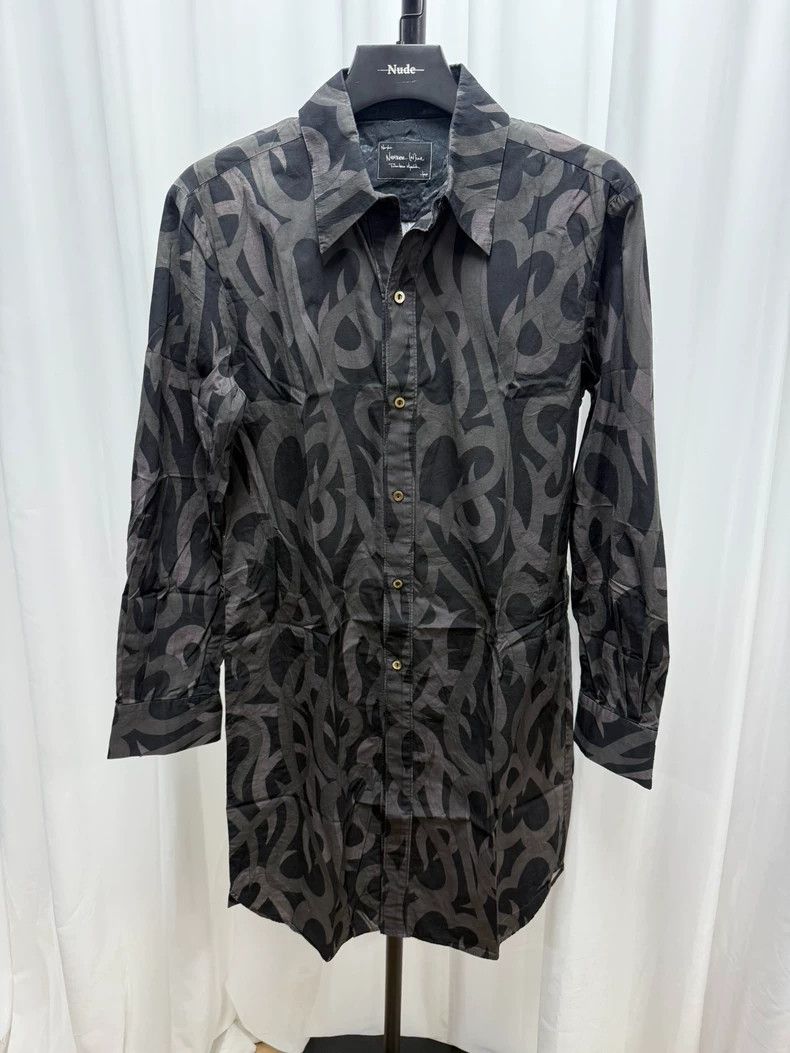 Number (N)ine Number (N)ine 04SS Thorns Long Shirt Size US XL / EU 56 / 4 - 1 Thumbnail