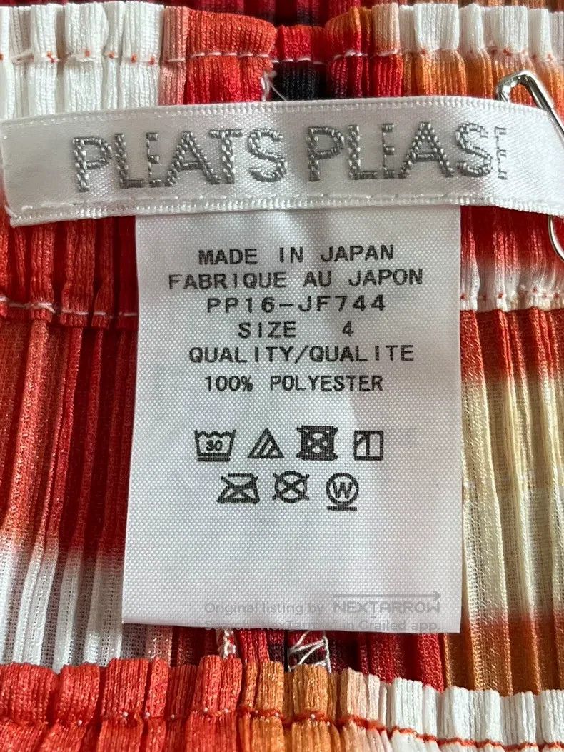 Issey Miyake Issey Miyake Red Pants Size 26" / US 2 / IT 38 - 3 Thumbnail