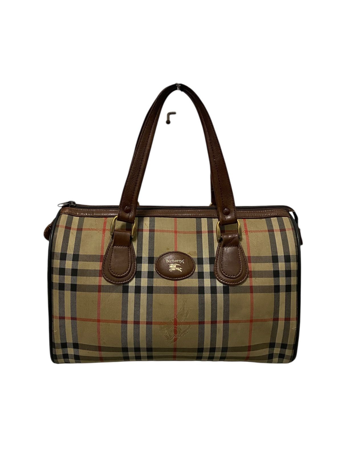 Vintage Vintage Burberrys Novacheck Speedy Handbag Size ONE SIZE - 1 Thumbnail