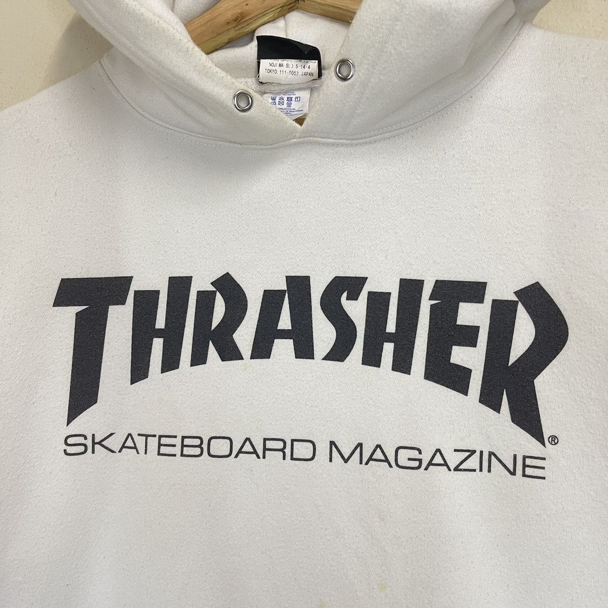 Thrasher Thrasher Skaterboard Magazine Big Logo Pullover Hoodies Size US M / EU 48-50 / 2 - 5 Thumbnail