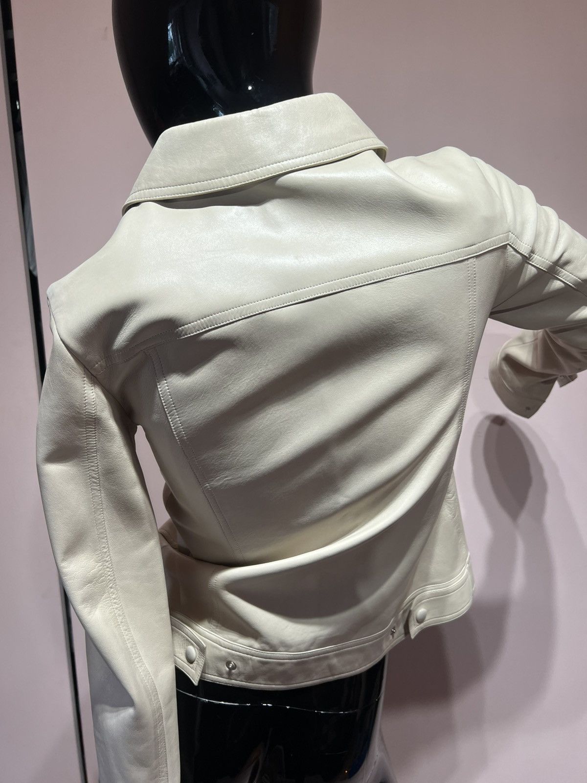 Louis Vuitton Louis Vuitton leather jacket Size S / US 4 / IT 40 - 10 Thumbnail