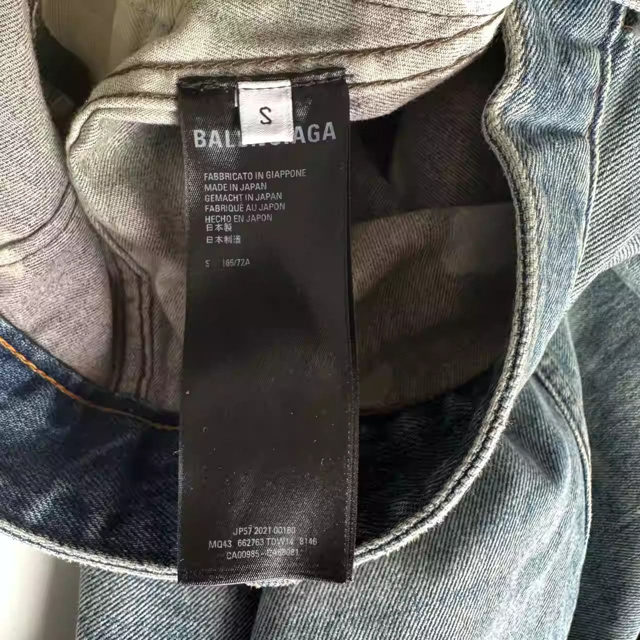 Balenciaga Balenciaga Fake Two Ruined Jeans Size US 30 / EU 46 - 6 Thumbnail