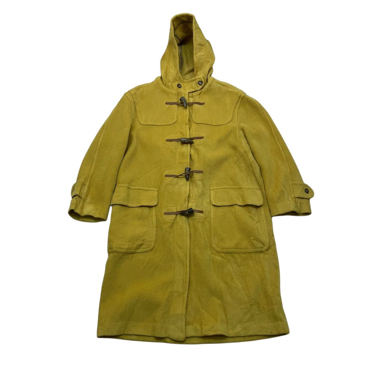 Vintage Gloverall Glen Nevis Yellow Duffle