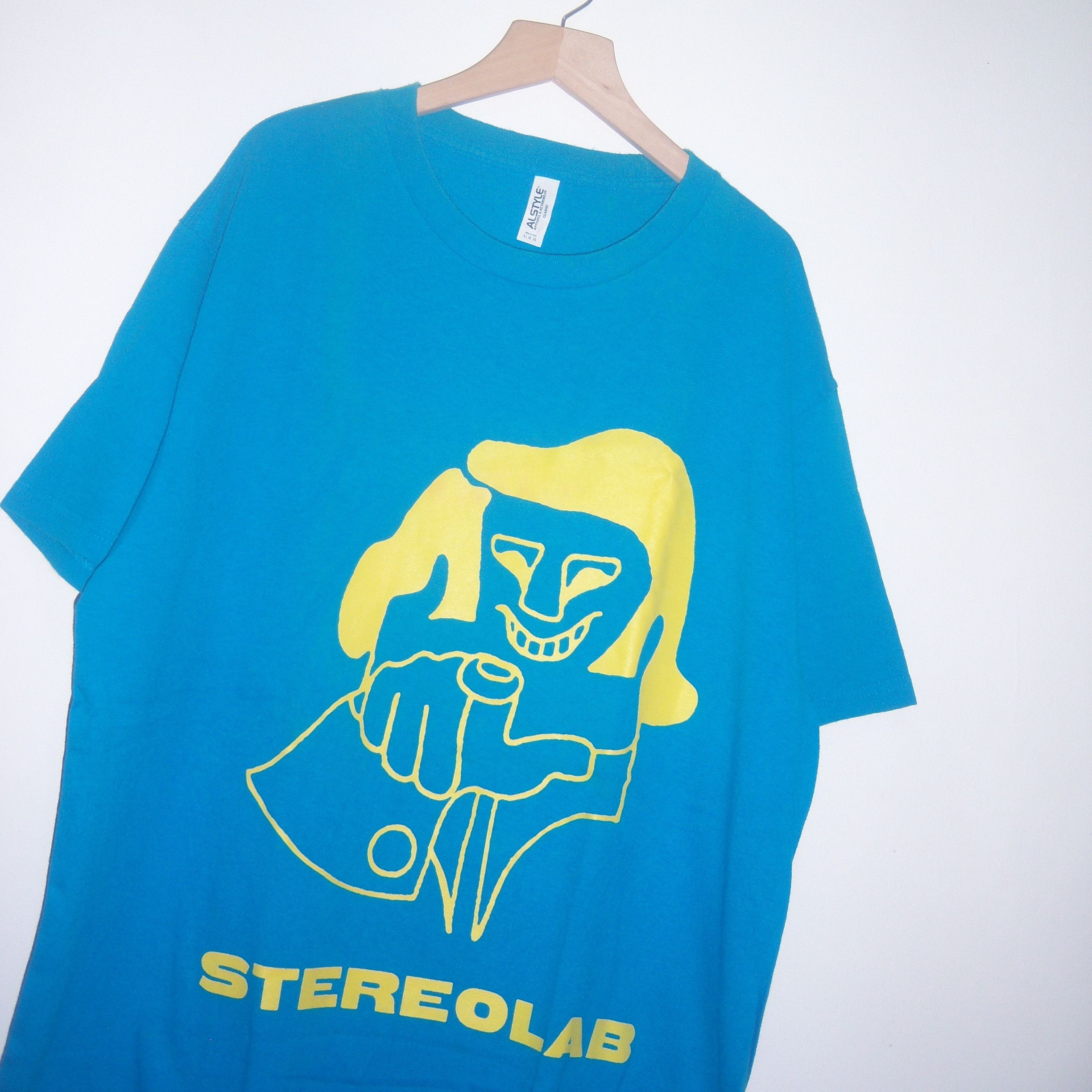 Band Tees 00s Stereolab Cliff Band Tees Size US L / EU 52-54 / 3 - 7 Thumbnail