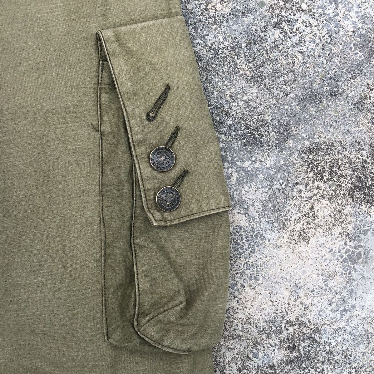 Japanese Brand Japanese Boisbois Distressed Embroidered Cargo Pants Size US 32 / EU 48 - 13 Thumbnail