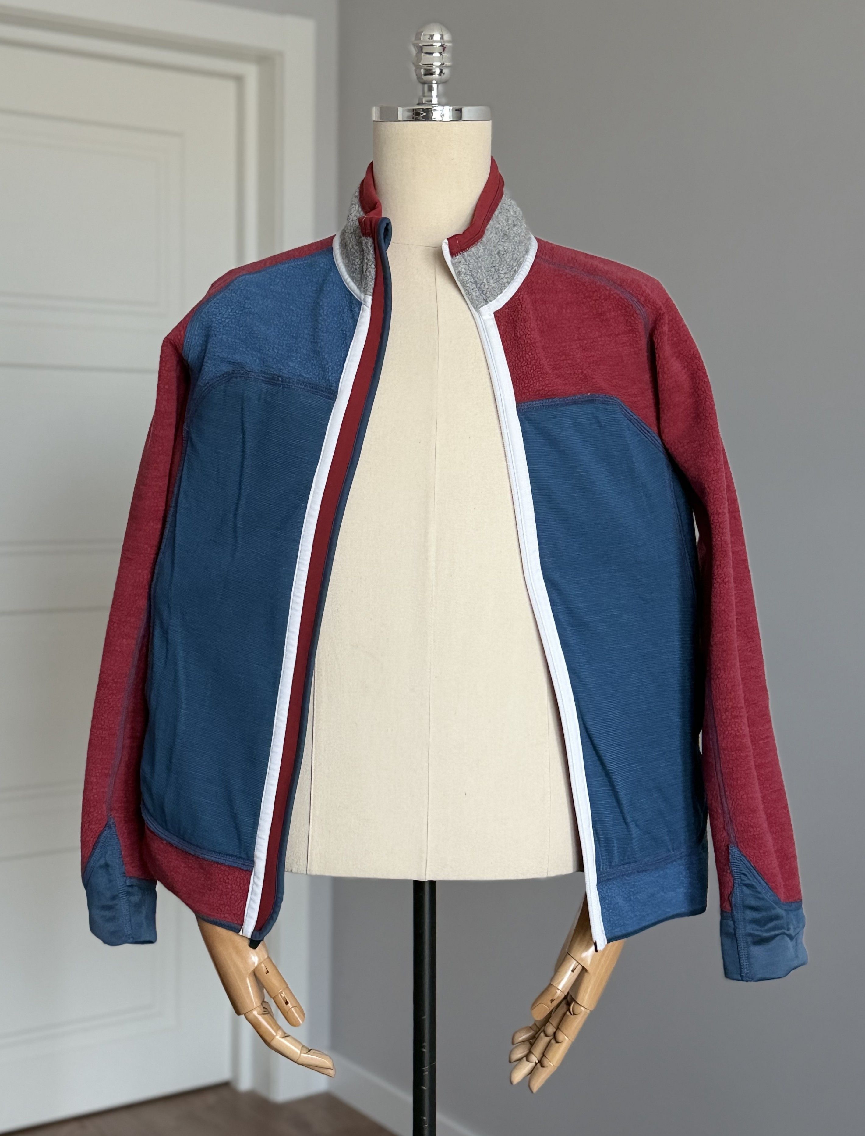 ORTOVOX ORTOVOX Fleece Plus Jacket Rosso Dark Blood Size M Outdoor Size US M / EU 48-50 / 2 - 12 Thumbnail
