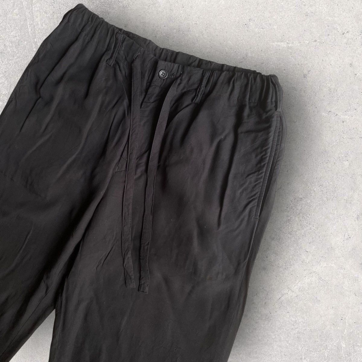 Issey Miyake Fall15 Rayon Relax Drawstring Pants Size US 32 / EU 48 - 1 Thumbnail