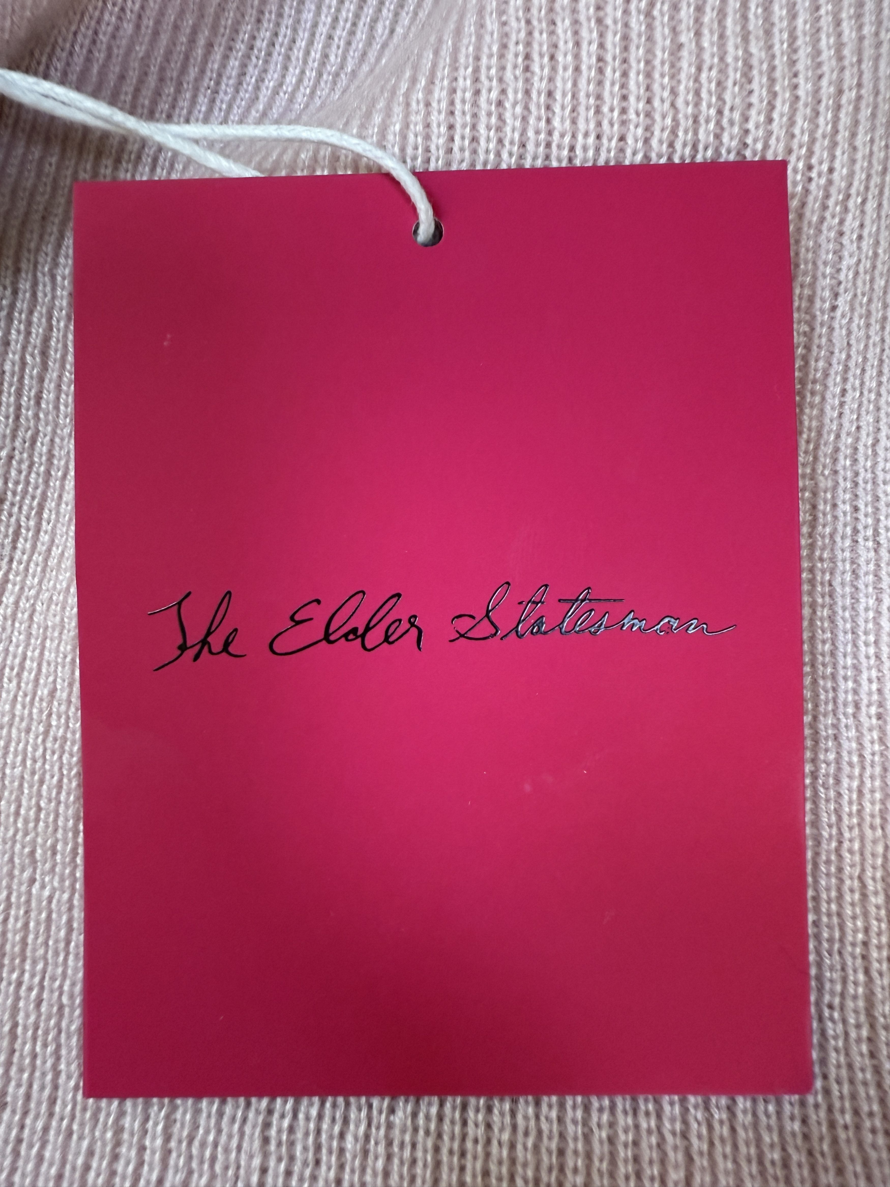 The Elder Statesman $650 The Elder Statesman Delicash Baby Pink Turtleneck Size L / US 10 / IT 46 - 9 Thumbnail
