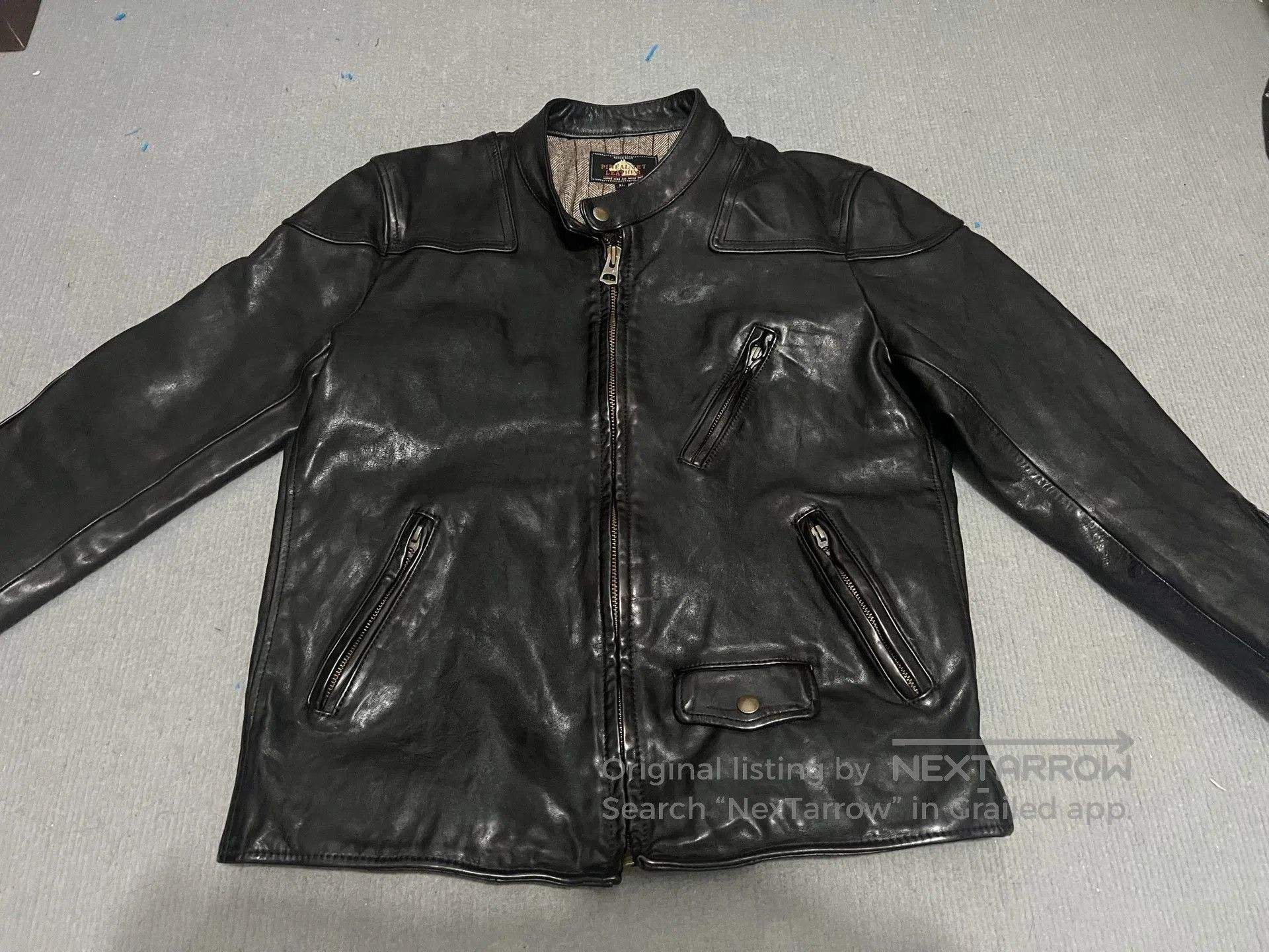 RRL Ralph Lauren Men's Horsehide Leather Jacket. Size US XL / EU 56 / 4 - 1 Thumbnail