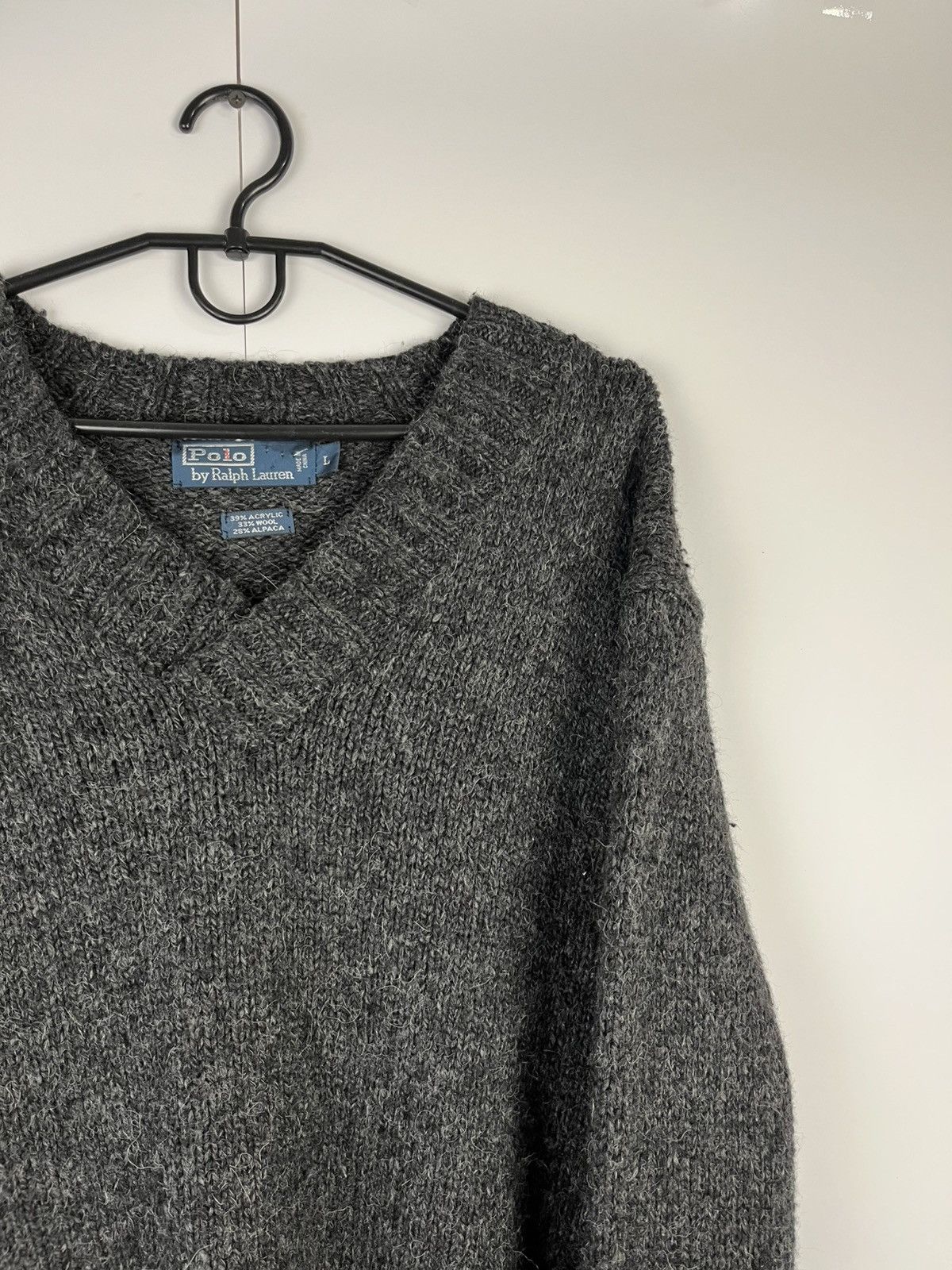 Ralph Lauren Ralph Lauren Luxury Wool & Alpaca Sweater Jumper Size US L / EU 52-54 / 3 - 3 Thumbnail