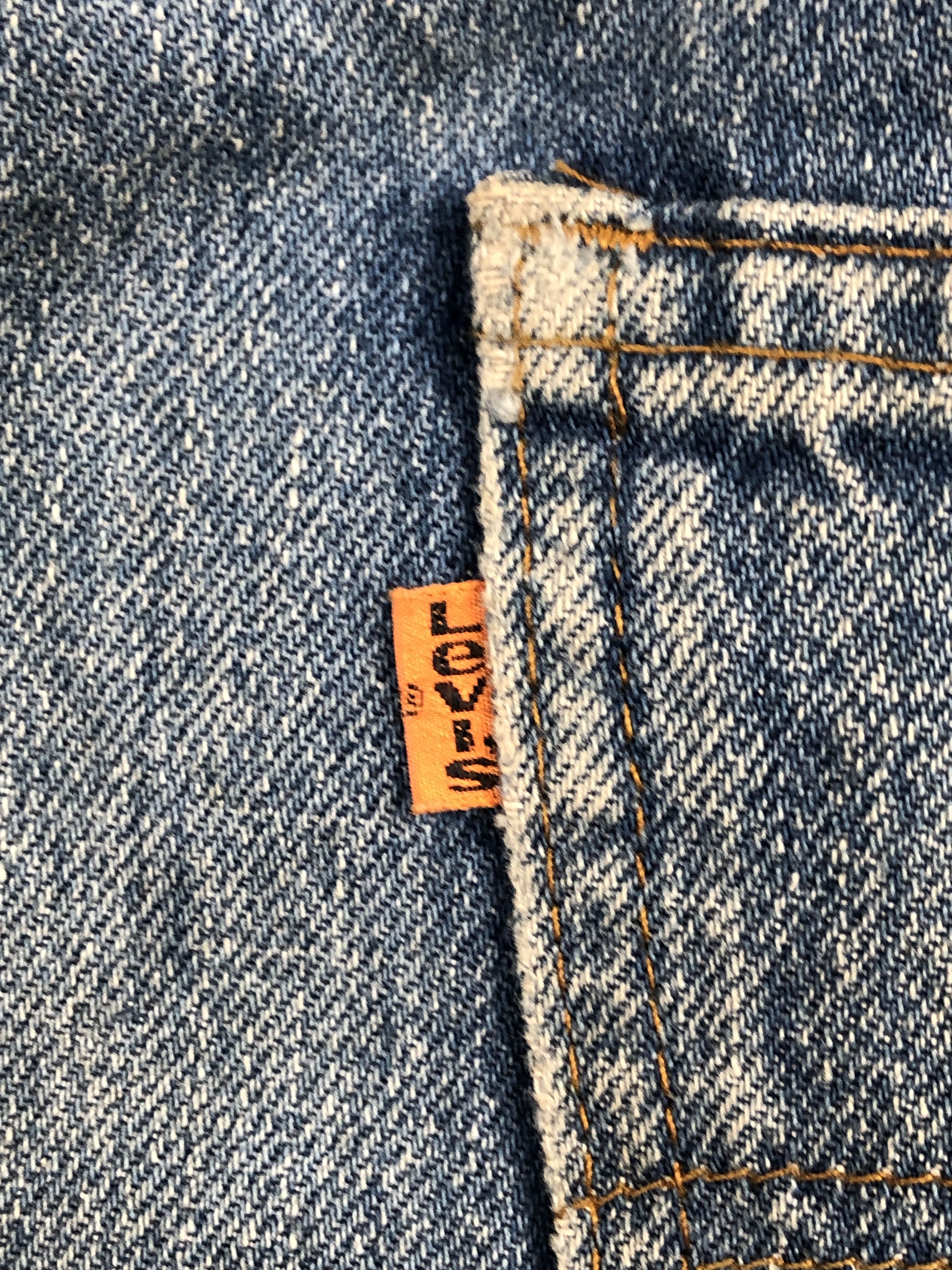 Levi's Vintage 80s Levis 517 Flared Bootcut Orange Tab Jeans DP2428 Size US 37 - 6 Thumbnail