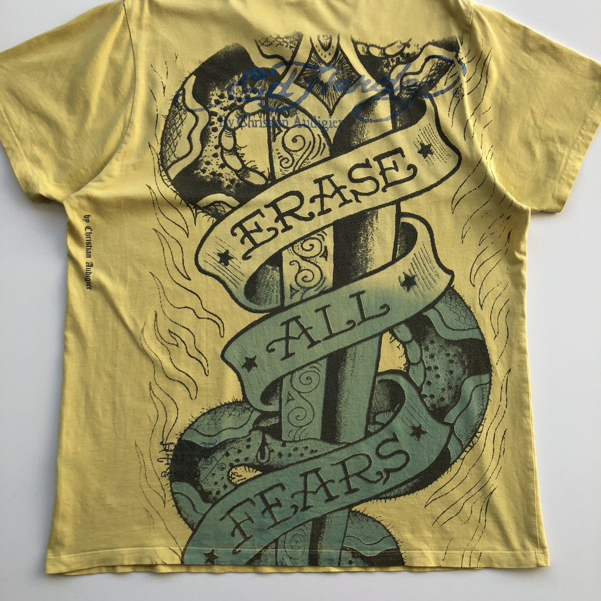 Christian Audigier × Ed Hardy Ed Hardy by Christian Audigier Tattoo Printed T-Shirt USA Size US L / EU 52-54 / 3 - 6 Thumbnail