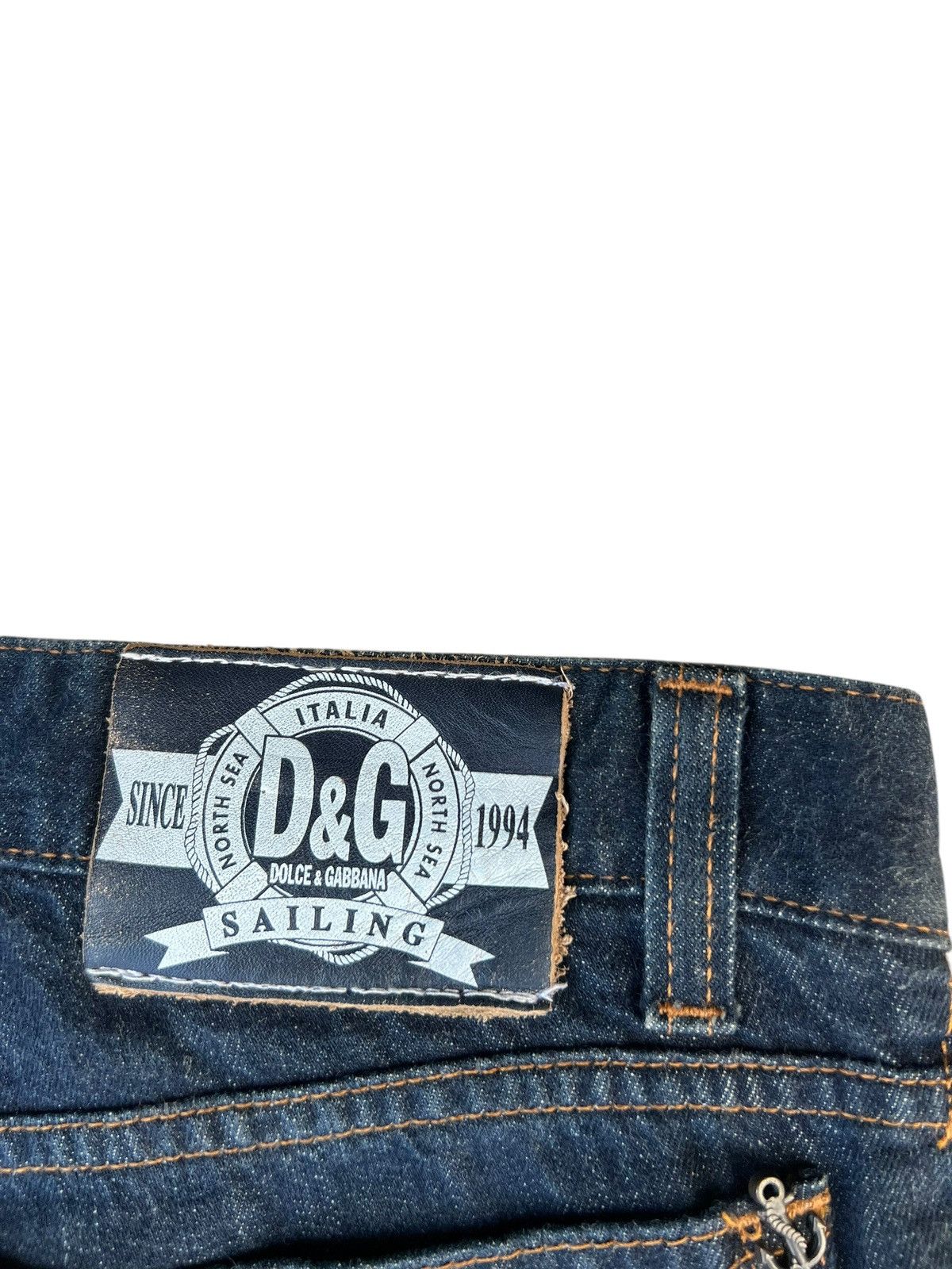 Vintage Vintage Dolce & Gabbana Magic Sailing Denim Jeans Size US 34 / EU 50 - 20 Thumbnail