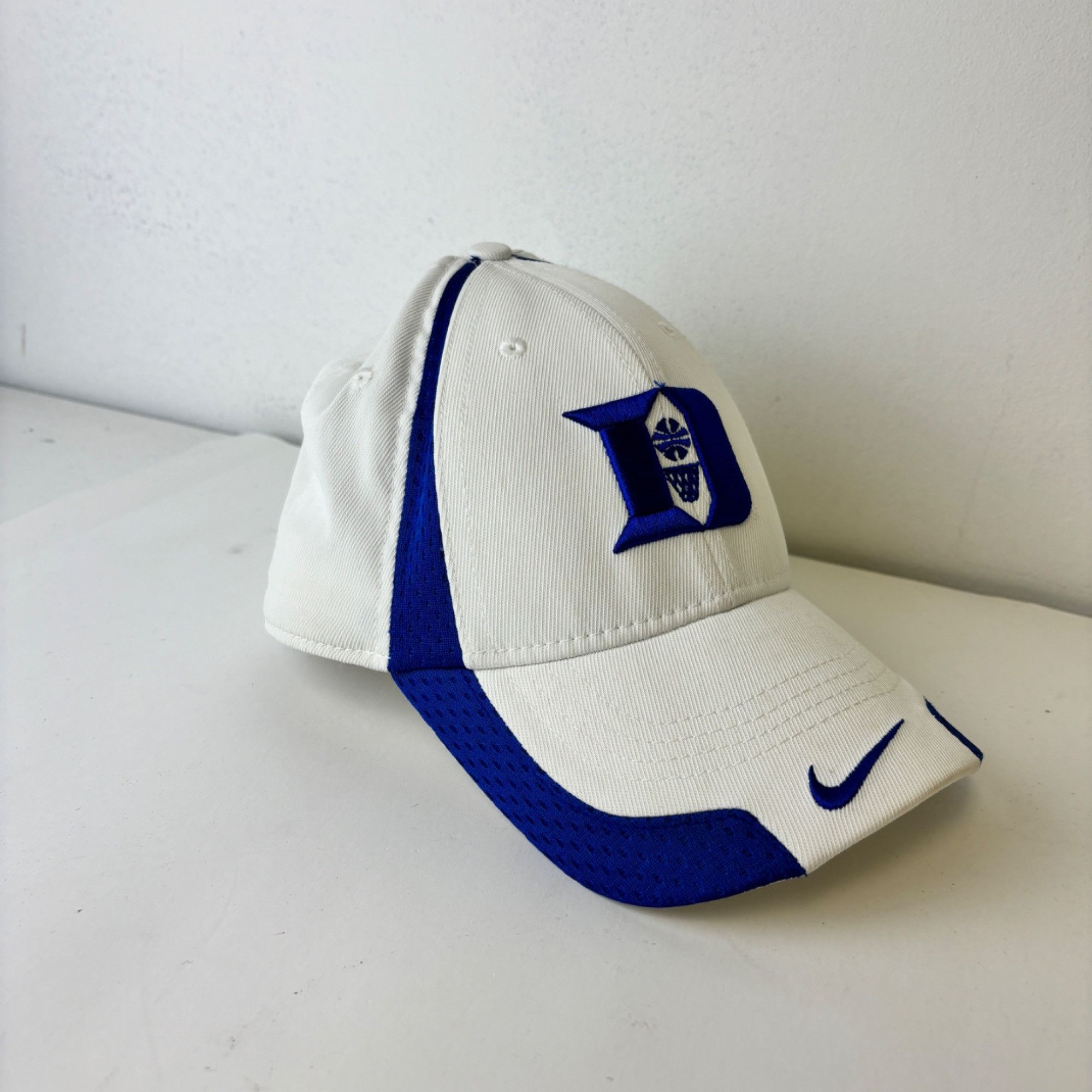 Nike Nike X NFL Duke Blue Devils White Hat Size ONE SIZE - 6 Thumbnail