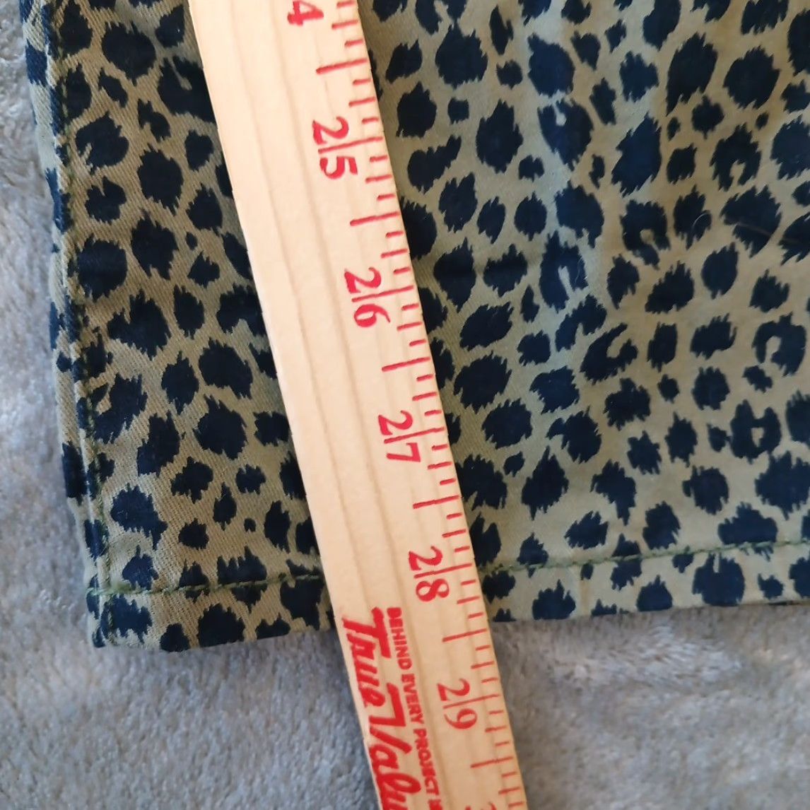 Talbots Talbots Signature Ankle Pants Womens 14P Gray Animal Print Pockets 36x28 Pants Size 36" / US 14 / IT 50 - 5 Thumbnail