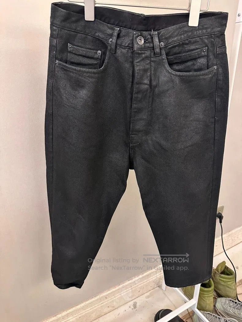 Rick Owens Rick Owens Waxed black cattle. Size US 32 / EU 48 - 1 Thumbnail