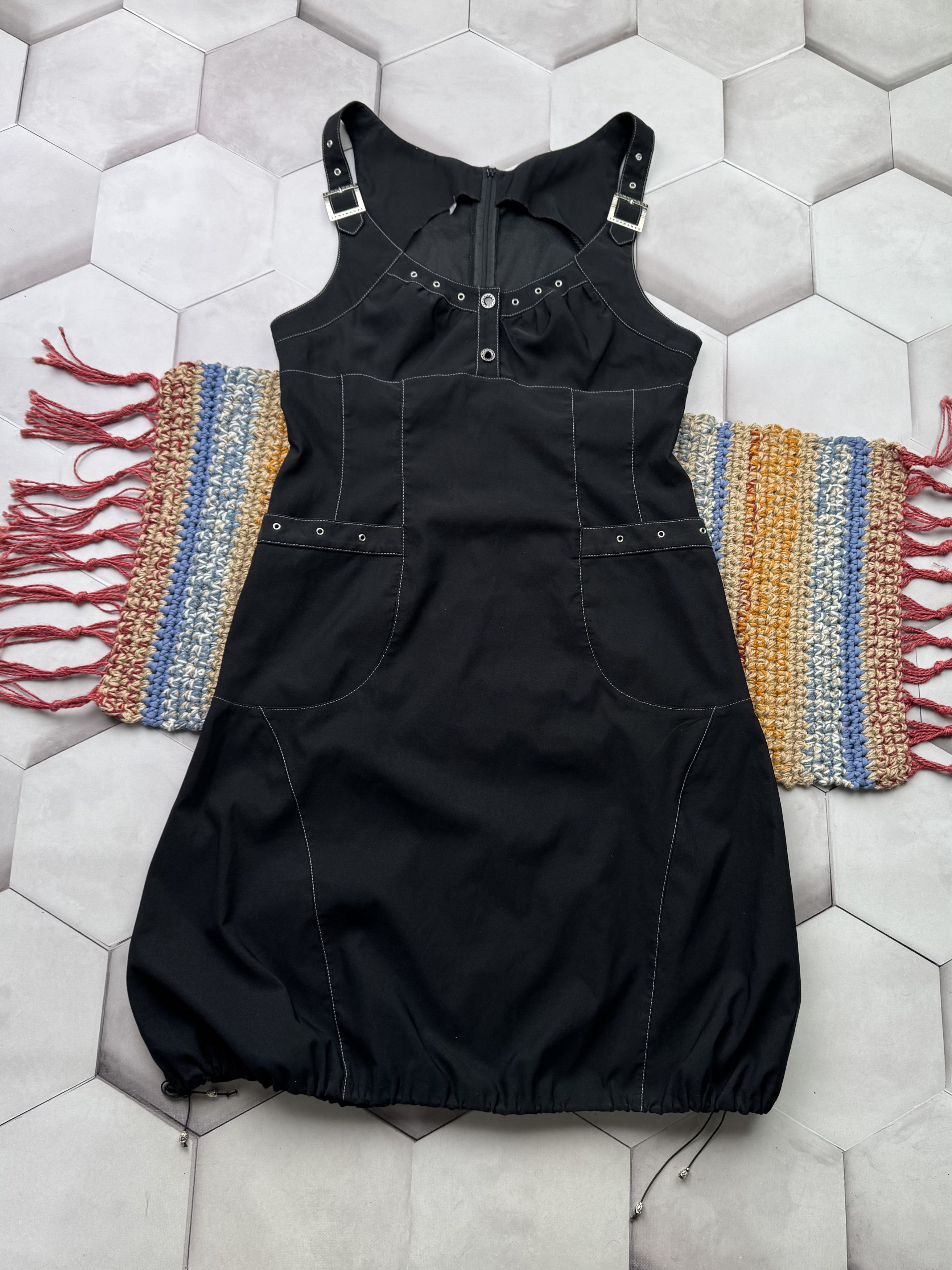 Vintage Vintage Baggy Maxi Dress With Belted (E4) Size M / US 6-8 / IT 42-44 - 1 Thumbnail