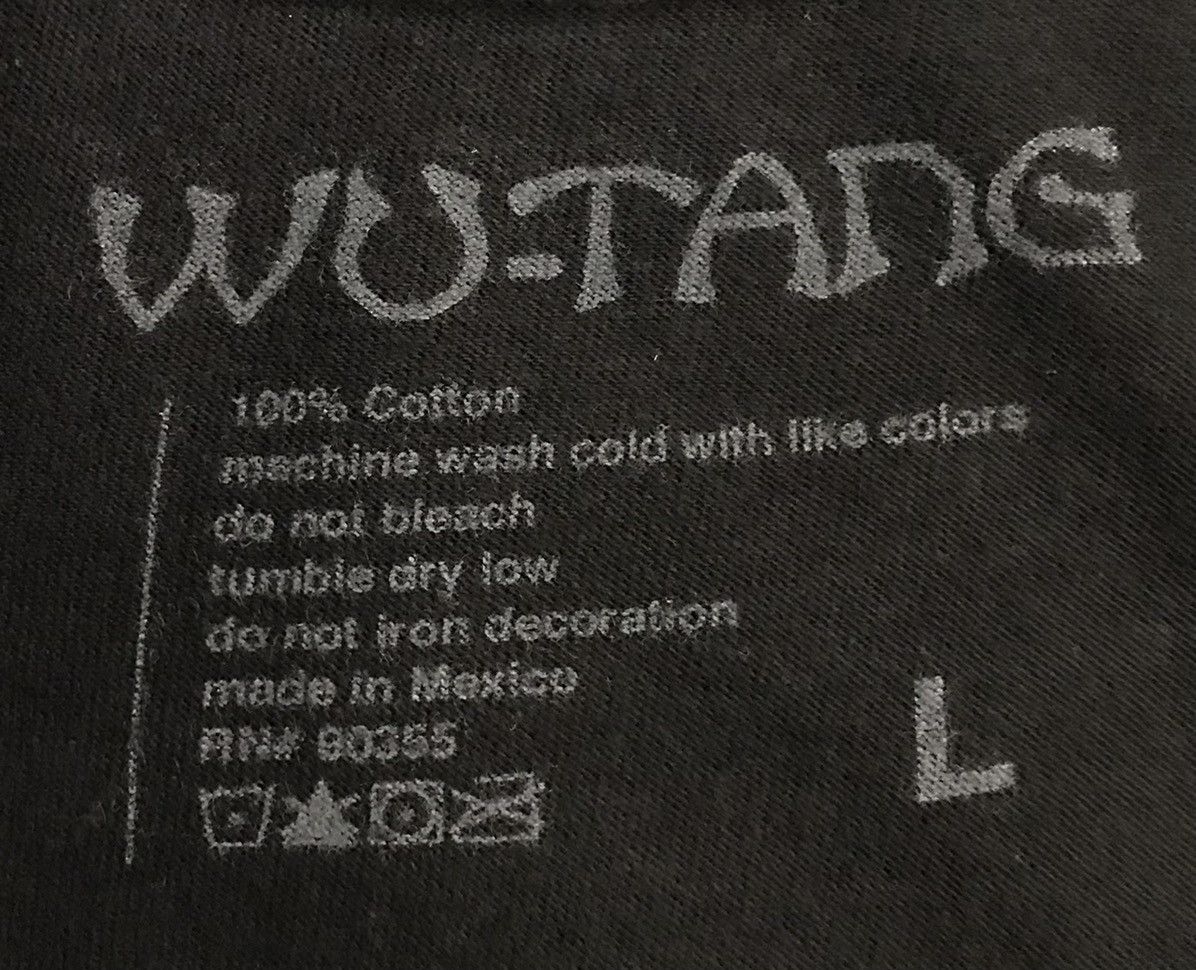 Band Tees × Vintage × Wu-Tang Clan Vintage Hip hop Band Wu-Tang Shirt Size US L / EU 52-54 / 3 - 6 Thumbnail