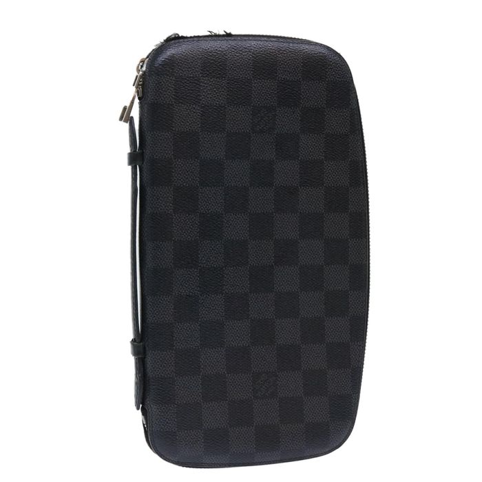 Louis Vuitton LOUIS VUITTON Damier Graphite Organizer Atoll Travel