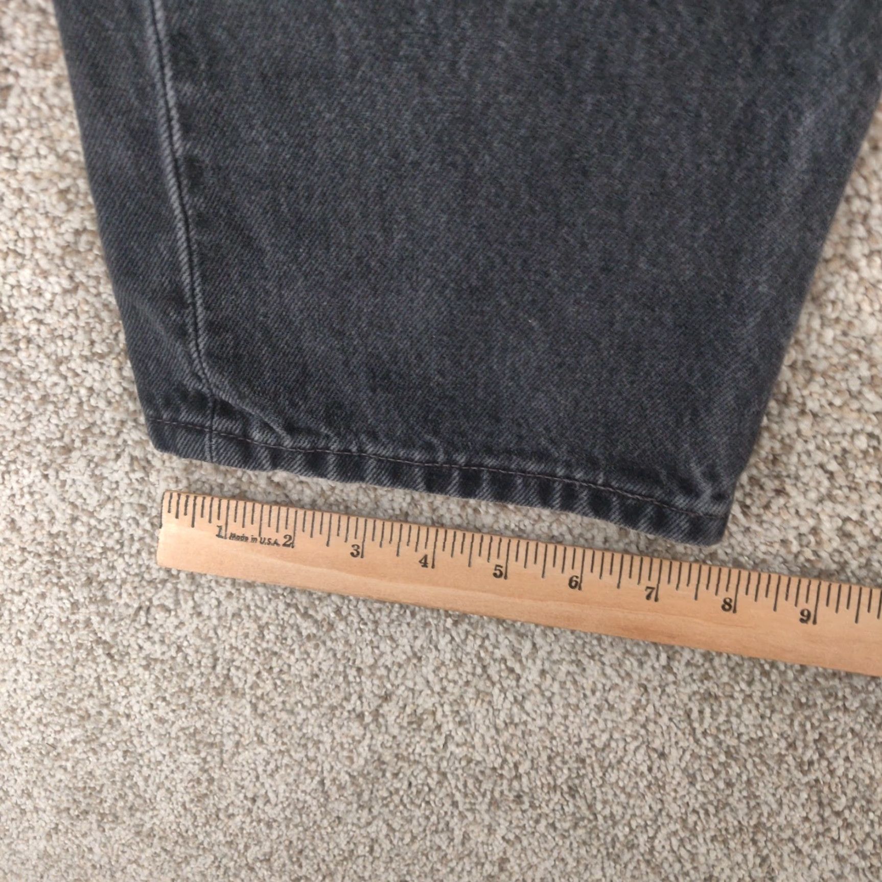 Levi's VINTAGE Levi's 501 Jeans Mens 32x30 Fits 30x30 Faded Black Button Fly USA 90's Size US 32 / EU 48 - 6 Thumbnail