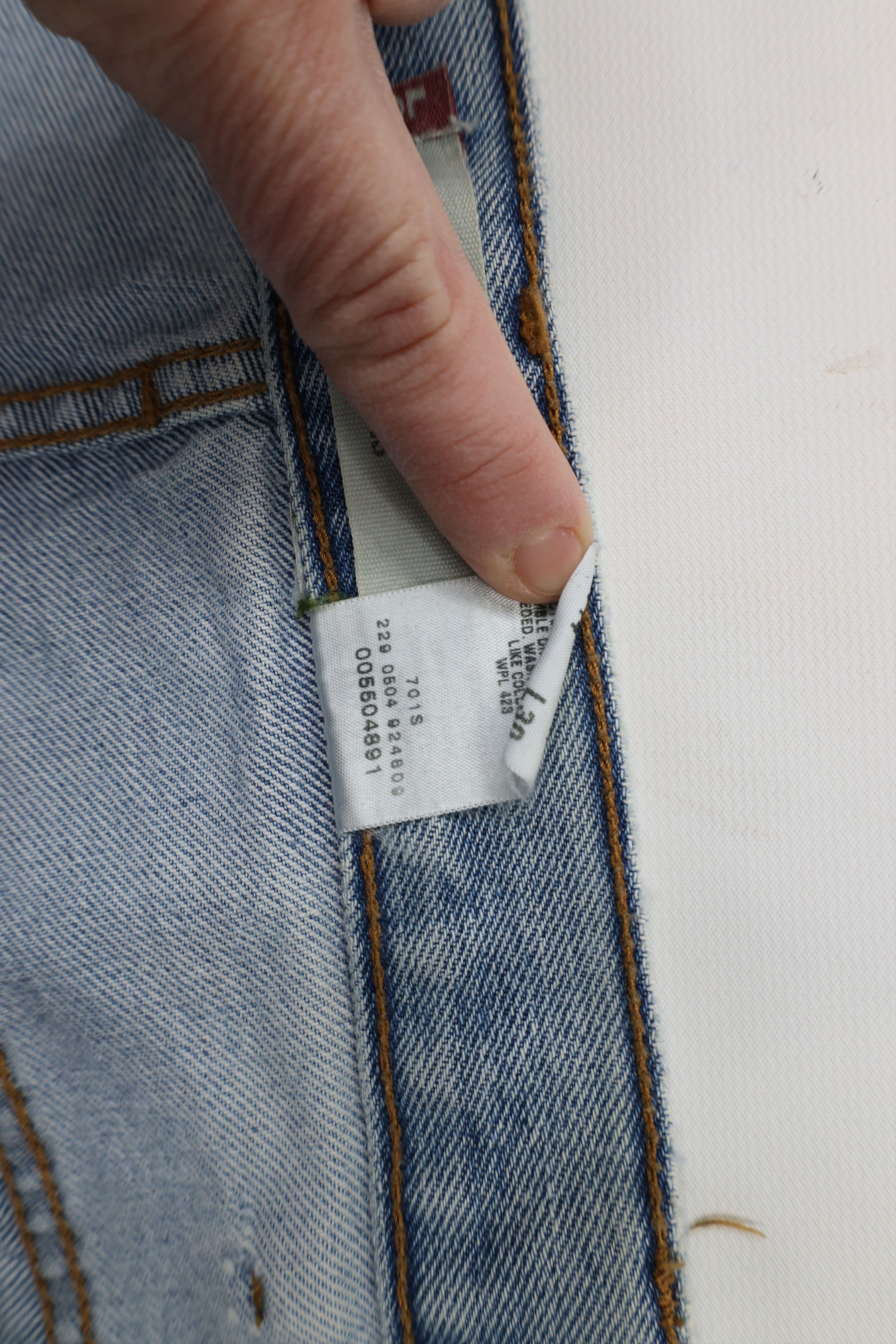 Levi's × Vintage Vintage Y2K 2004 Levis 550 Relaxed Fit Denim Jeans Blue Size US 44 / EU 60 - 10 Thumbnail