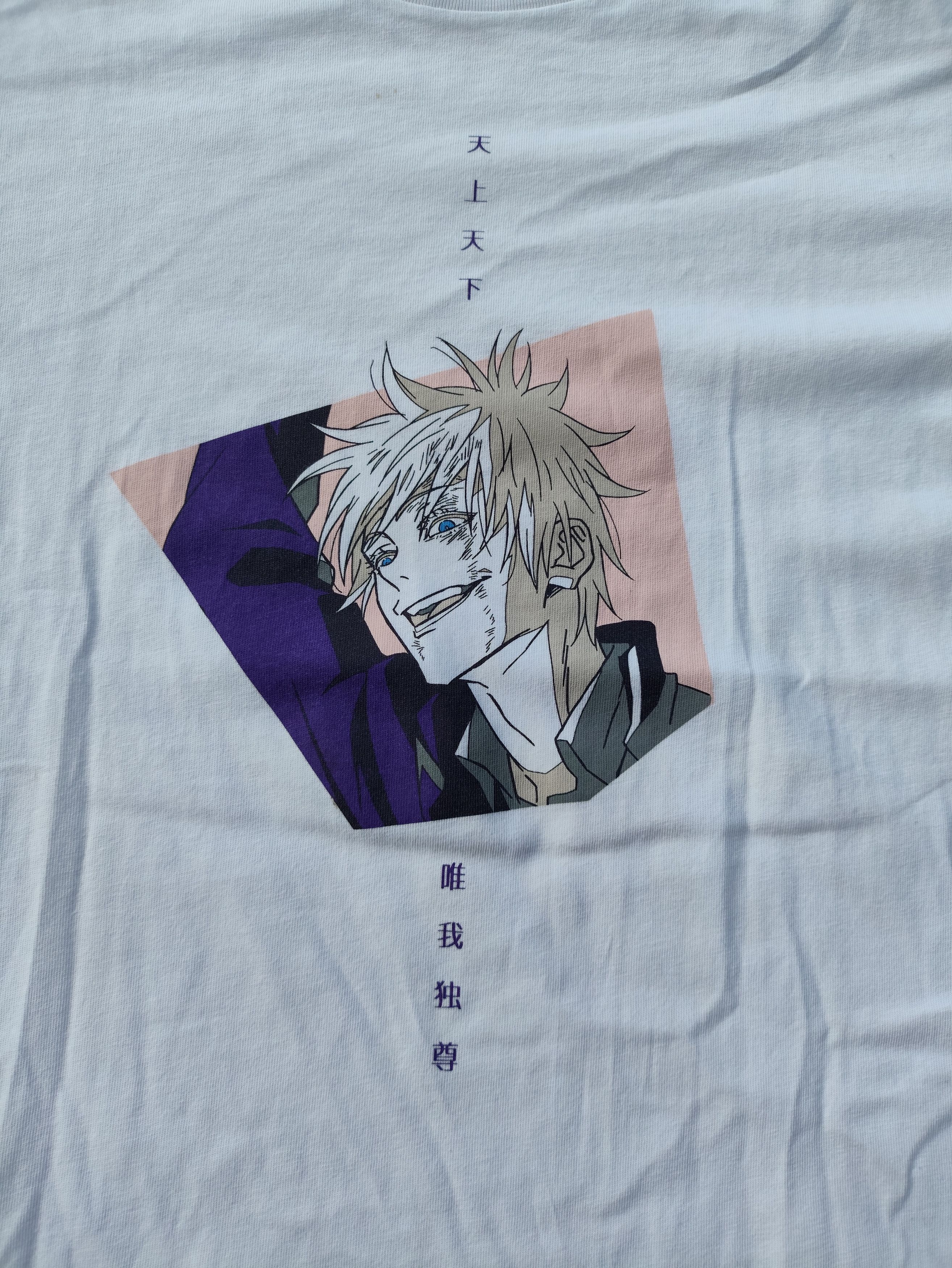 Anime Jujutsu Kaisen Gojo x Uniqlo Size US XL / EU 56 / 4 - 2 Thumbnail