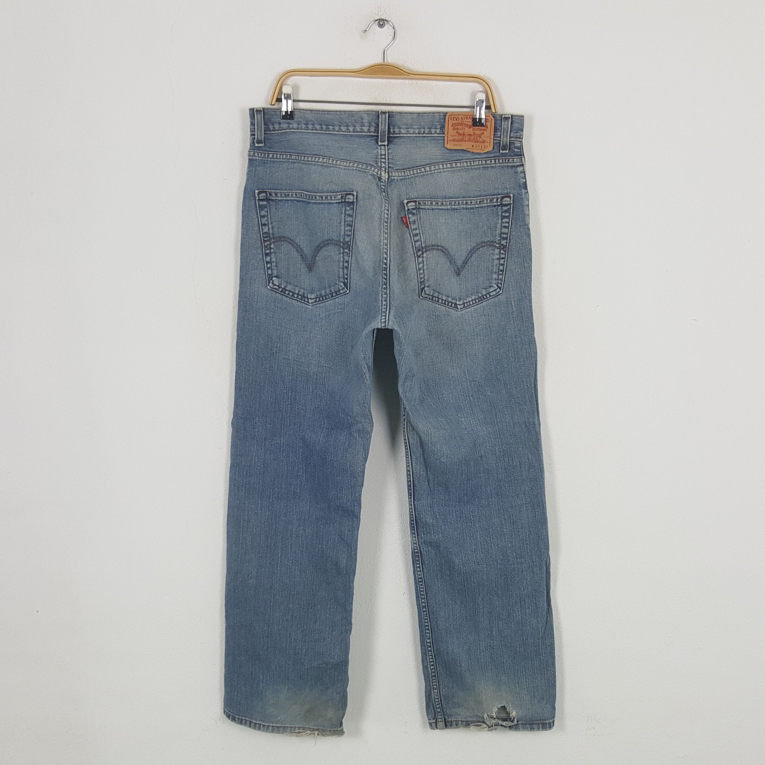 Levi's × Vintage Vintage Levi's American Distressed Denim Jeans C280N18 Size US 33 - 4 Thumbnail