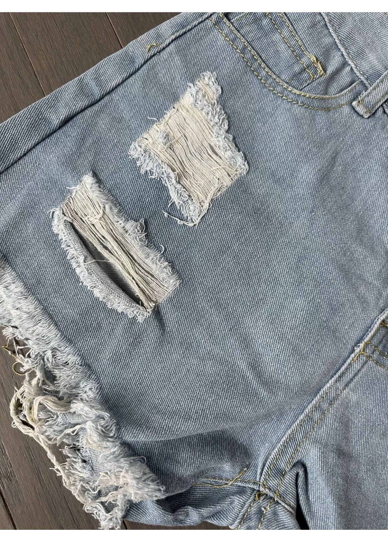 Other NC Women’s Summer Perforated Shorts Button Denim Shorts Size 30" / US 8 / IT 44 - 5 Thumbnail
