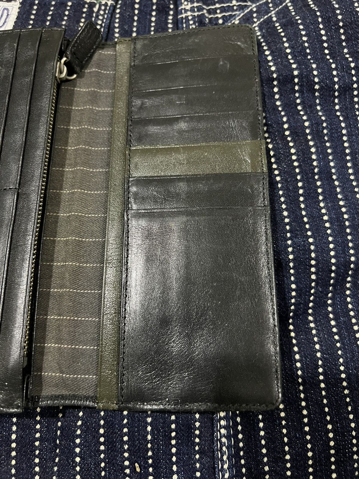 Genuine Leather × Hysteric Glamour Japan Leather Craft Pole Girl Kitamura Bifold Leather Wallet Size ONE SIZE - 7 Thumbnail
