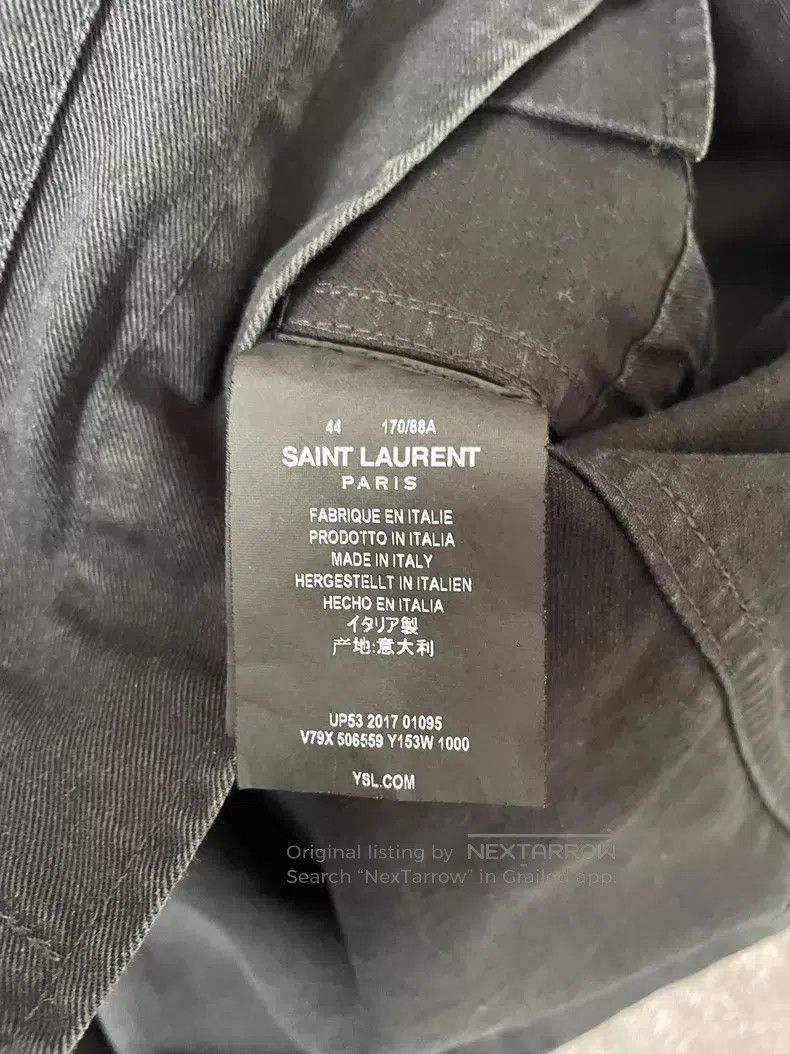 Saint Laurent Paris Saint Laurent Paris Palm Tree Military Jacket Size US S / EU 44-46 / 1 - 5 Thumbnail