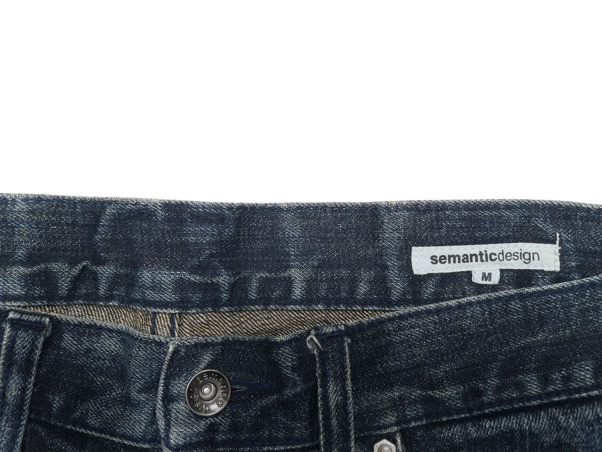 semanticdesign Vintage Brand Semantic Design Bootcut Flared Jeans 2000s Size US 31 - 12 Thumbnail