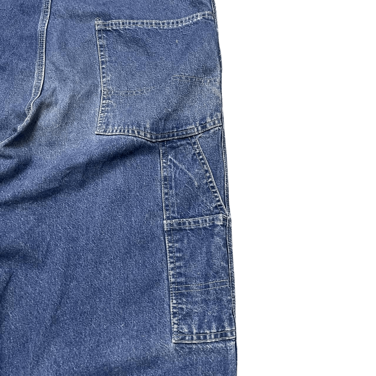 Oshkosh Vintage Oshkosh Bgosh Union Made Denim Overalls Size US 37 - 16 Thumbnail