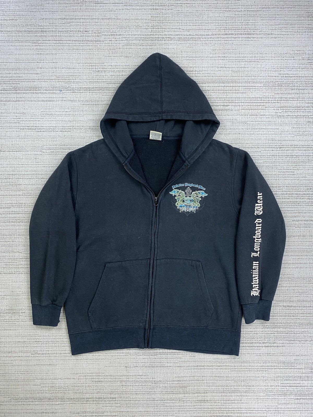 Japanese Brand Vintage Piko Hawaiian Dragonfly Hoodie Jacket Size US M / EU 48-50 / 2 - 5 Thumbnail