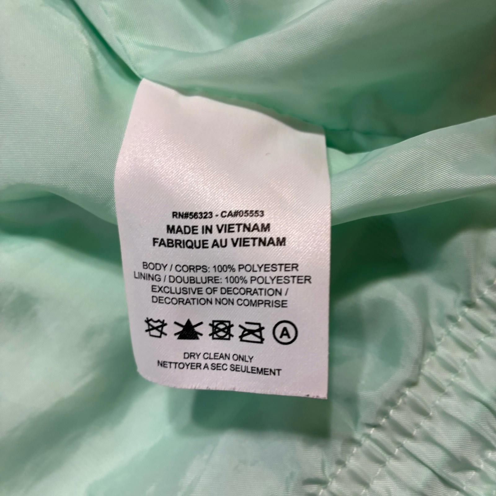 Nike nike mint green fluffy faux fur cropped jacket Size M / US 6-8 / IT 42-44 - 8 Thumbnail