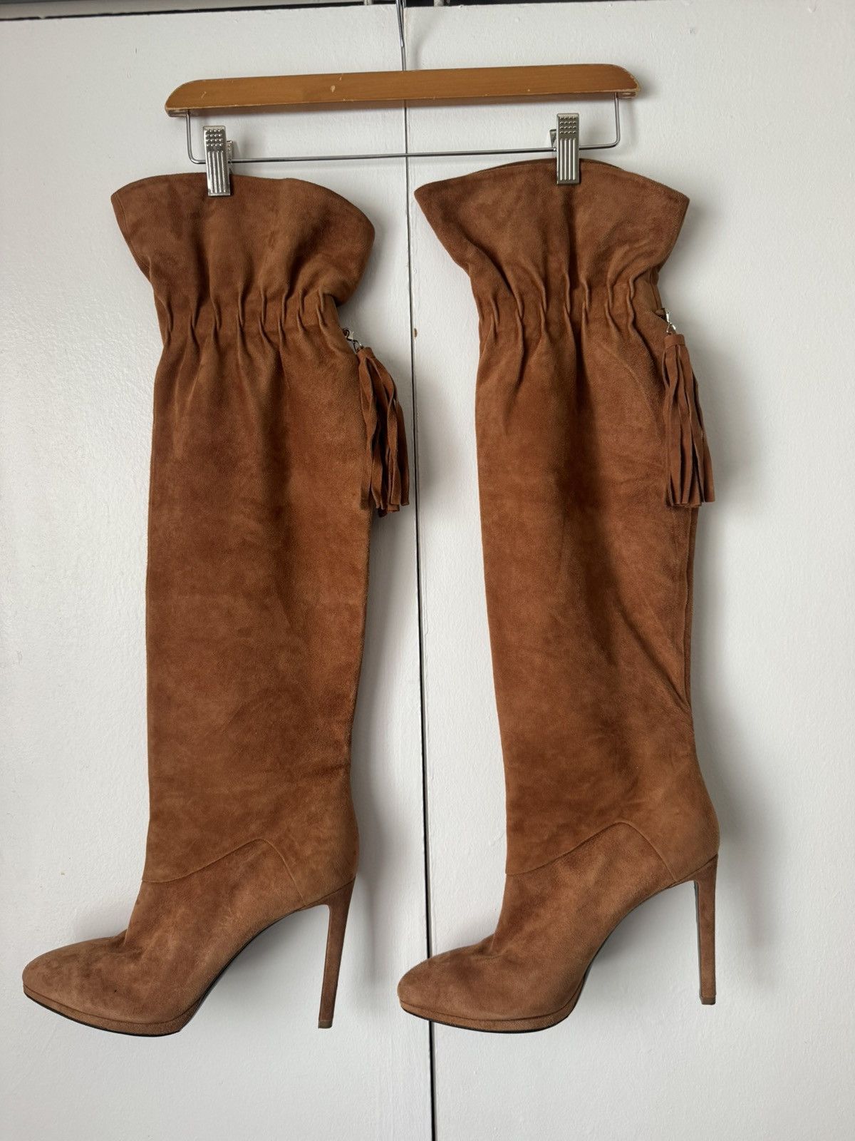 Roberto Cavalli Roberto Cavalli Over- the- Knee Boots Size US 11 / IT 41 - 1 Thumbnail