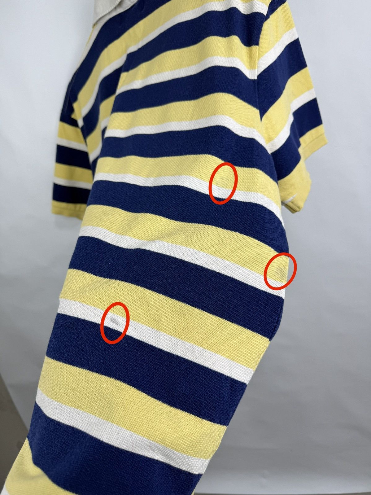 Polo Ralph Lauren 🇺🇸 Vintage 90s Polo Ralph Lauren Custom Fit Polo T-Shirt Size US XXL / EU 58 / 5 - 8 Thumbnail