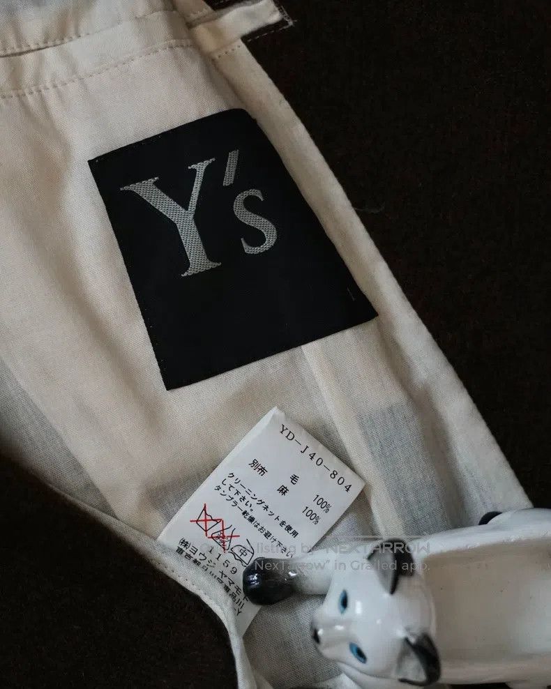 Y's Y's 2012 Bitter Wool Jacket Size S / US 4 / IT 40 - 9 Thumbnail