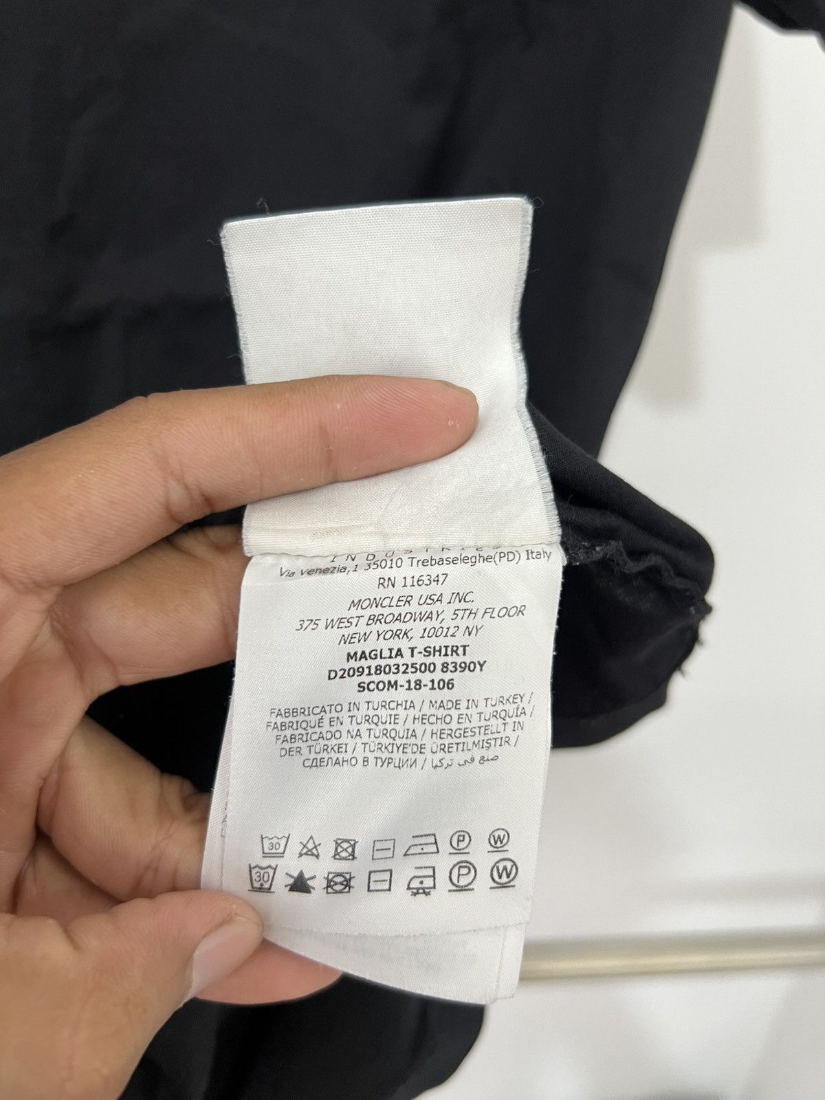 Moncler Moncler Double Logo T-Shirt Size US M / EU 48-50 / 2 - 3 Thumbnail