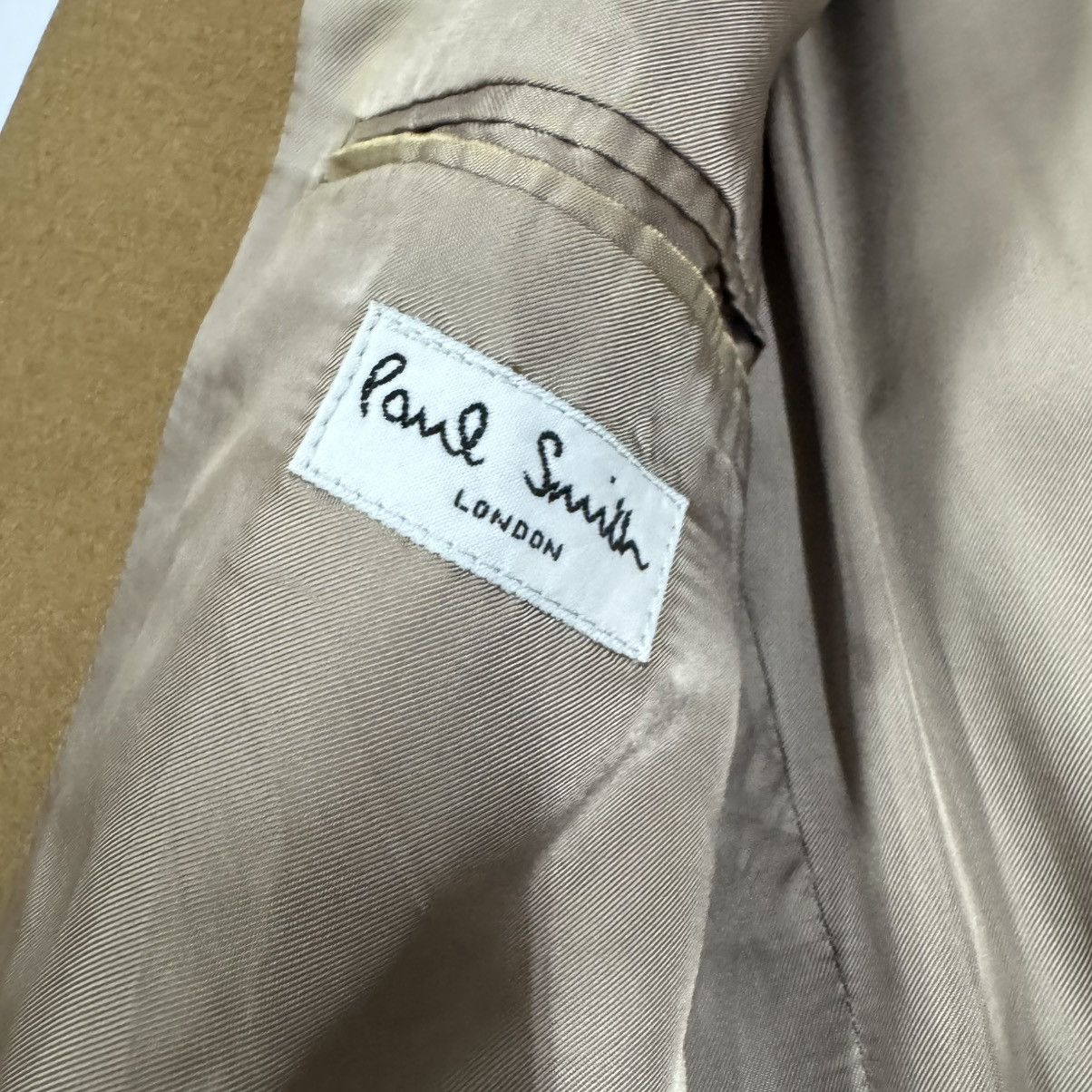 Paul Smith Vtg💥Paul Smith London Mustard Brown Mohair Casual Blazers Size 44R - 22 Thumbnail