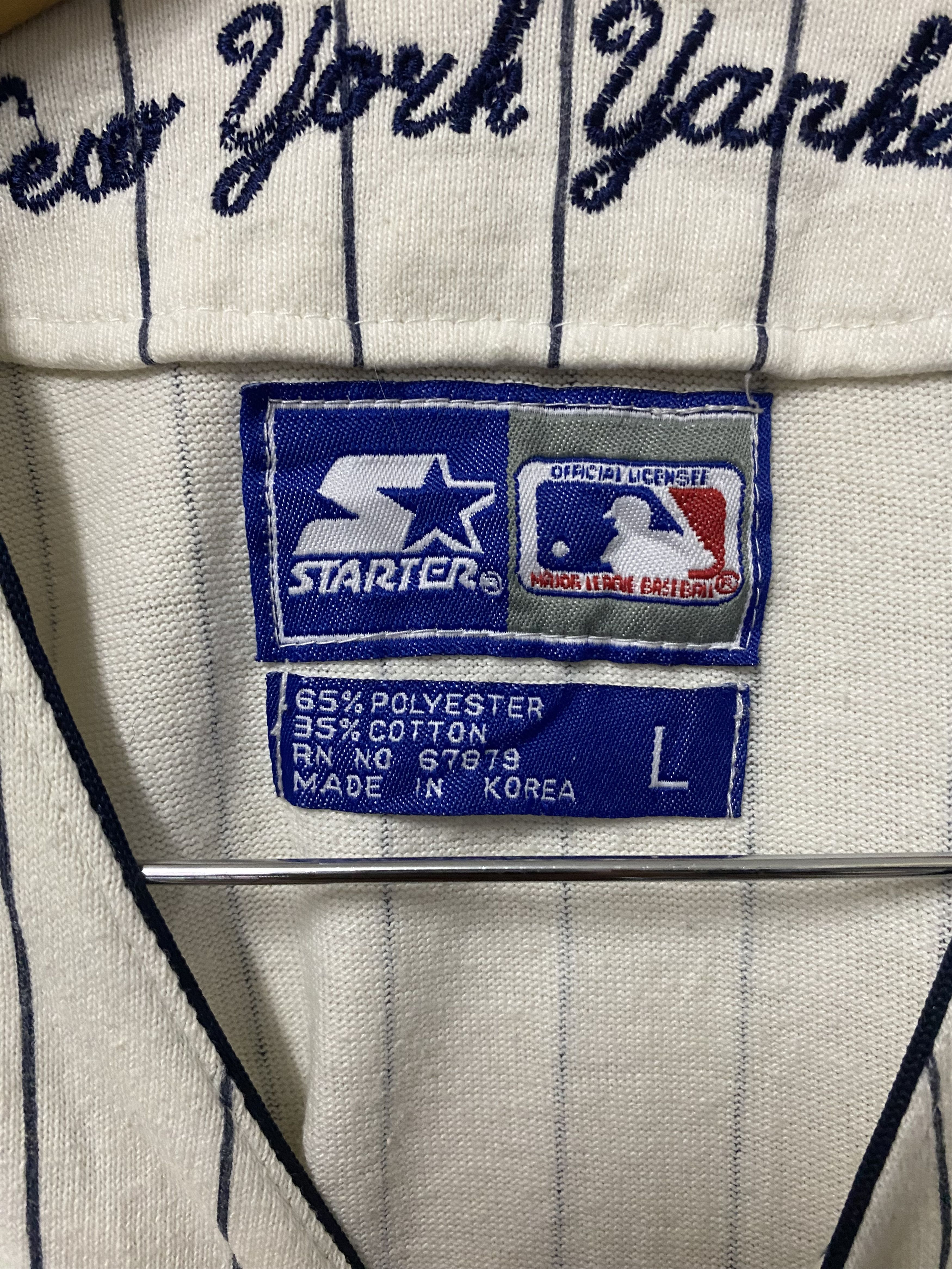 Starter Vintage Starter x New York Yankees V-Neck Shirts Size US L / EU 52-54 / 3 - 8 Thumbnail
