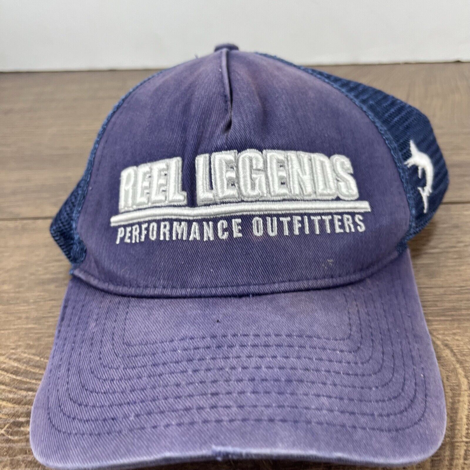 Reel Legends Reel Legend Performance Snapback Hat Blue Adjustable Hat Blu Size ONE SIZE - 5 Thumbnail
