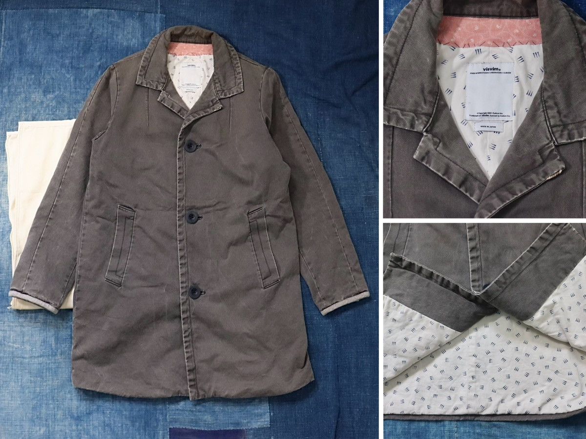 Visvim Visvim 14ss Mies Coat Dmgd Size US S / EU 44-46 / 1 - 1 Thumbnail