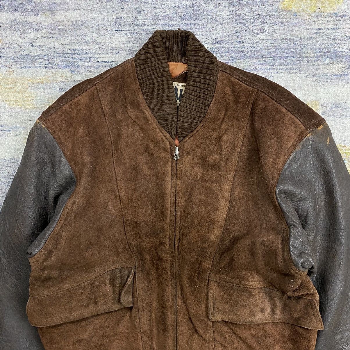 Hai Sporting Gear Vintage hai sporting gear issey miyake design leather jacket Size US M / EU 48-50 / 2 - 2 Thumbnail