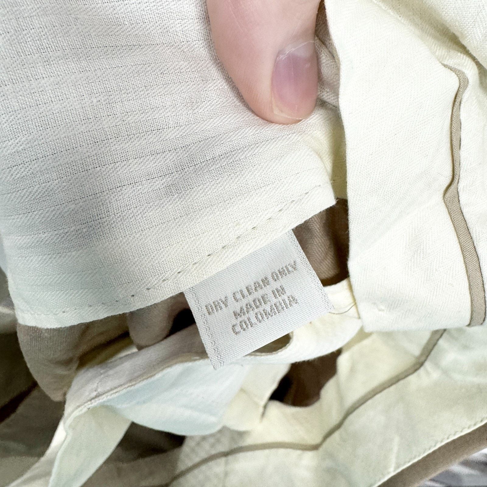 Hart Schaffner Marx Vintage Hart Schaffner Marx Beige Button Over Trousers 41X30 Size US 41 - 5 Thumbnail