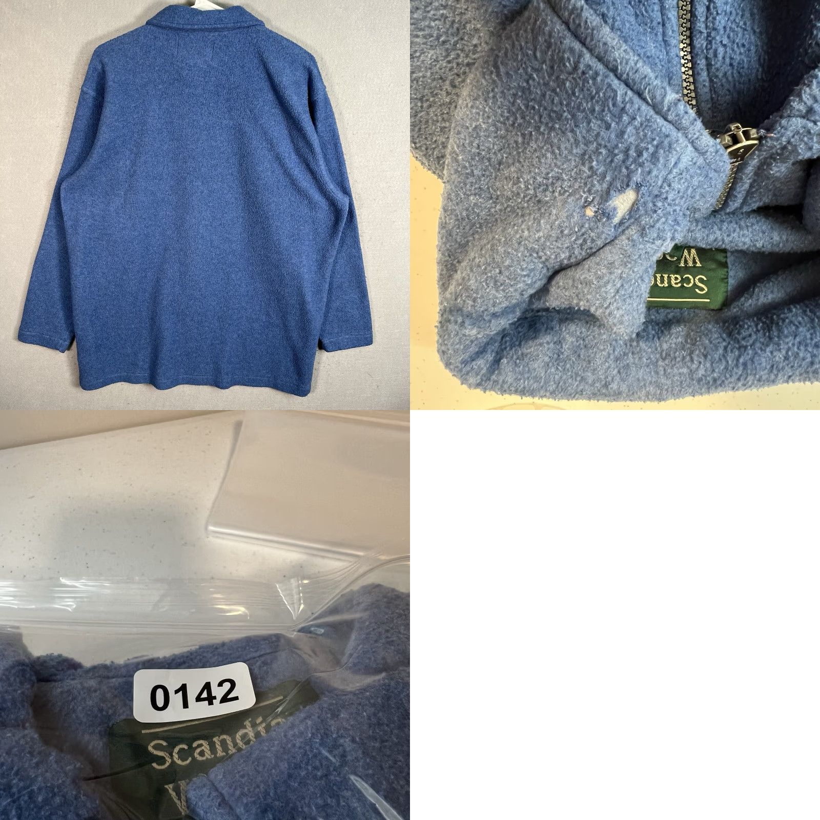 Vintage VINTAGE 90s Scandia Woods Fleece Cardinal Bird Sweatshirt Womens Large Blue Size L / US 10 / IT 46 - 8 Thumbnail