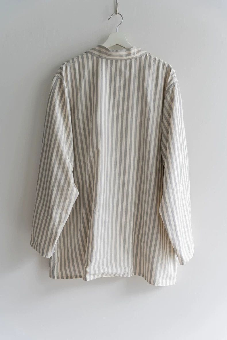 Yohji Yamamoto Yohji Yamamoto Yohji Yamamoto Striped Silk Reversible Jack Size US M / EU 48-50 / 2 - 4 Thumbnail