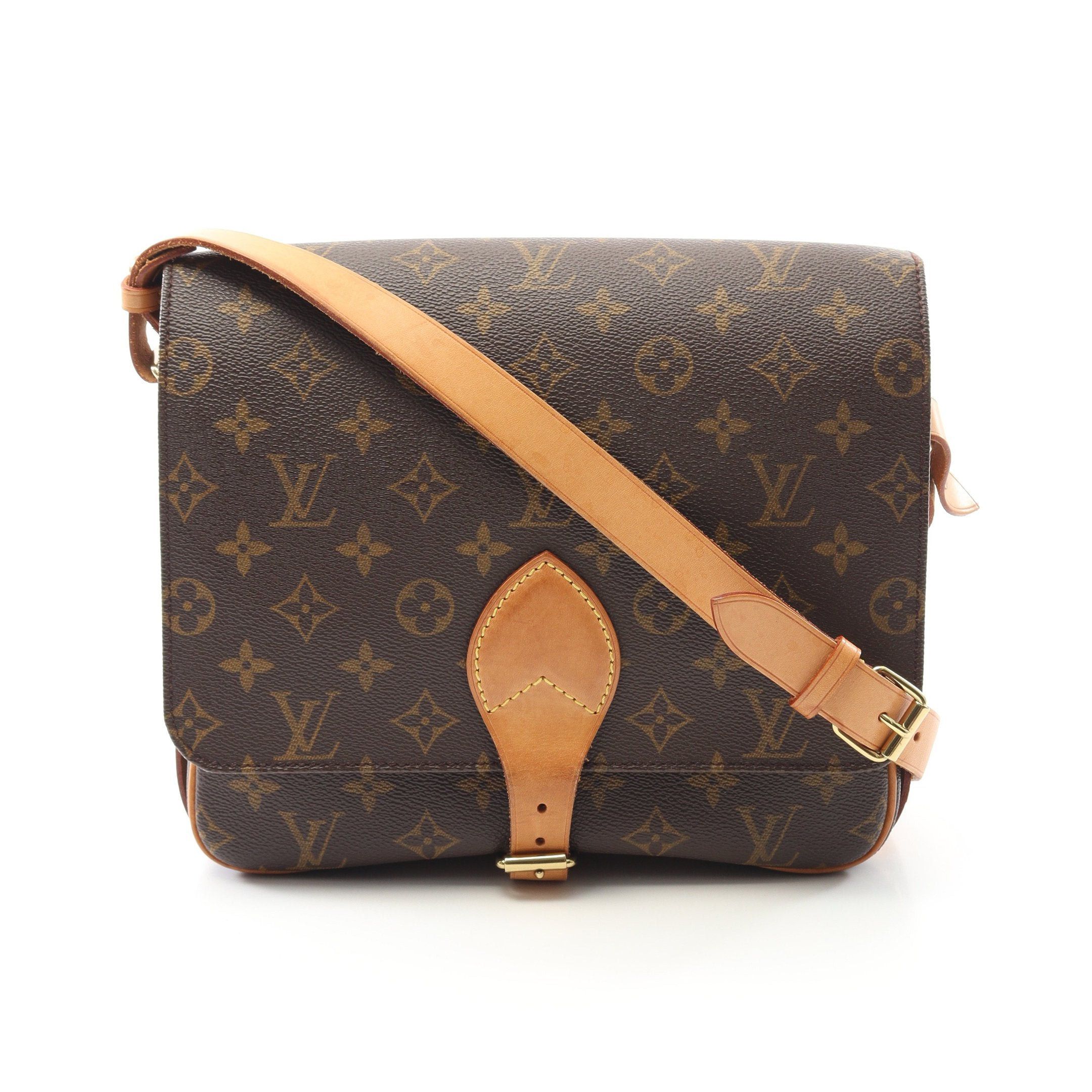 Louis Vuitton Louis Vuitton Cartesier Gm Monogram Shoulder Bag Leather Brown Size ONE SIZE - 1 Thumbnail
